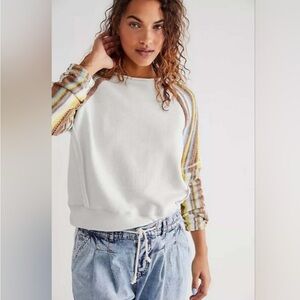 FREE PEOPLE Knit Sleeve Lake Tahoe Longsleeve